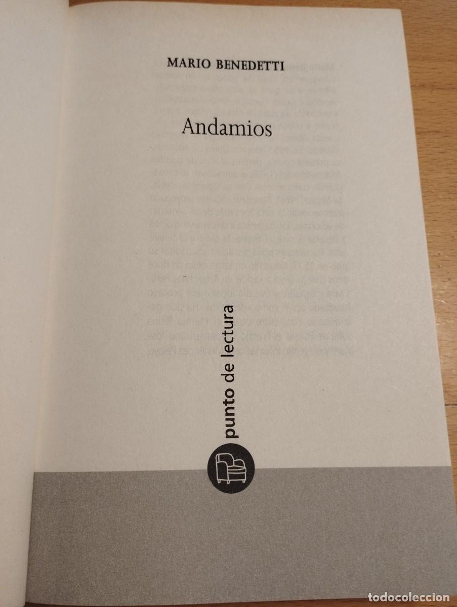 Libros de segunda mano: ANDAMIOS (MARIO BENEDETTI) - Foto 2