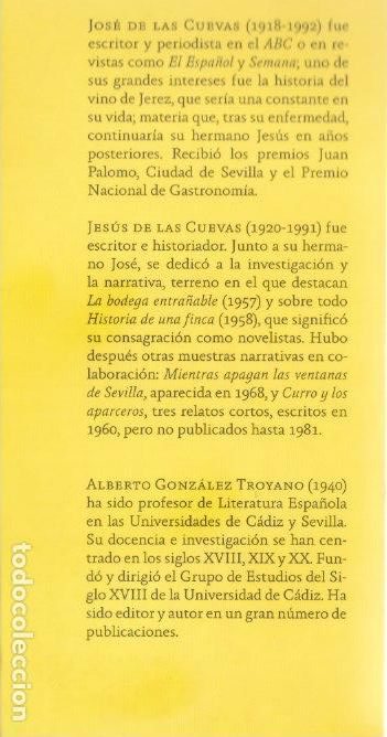 Libros de segunda mano: La bodega entra&ntilde;able / Jos&eacute; y Jes&uacute;s de las Cuevas - Foto 3