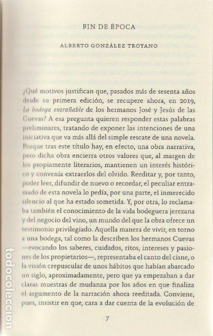 Libros de segunda mano: La bodega entra&ntilde;able / Jos&eacute; y Jes&uacute;s de las Cuevas - Foto 4