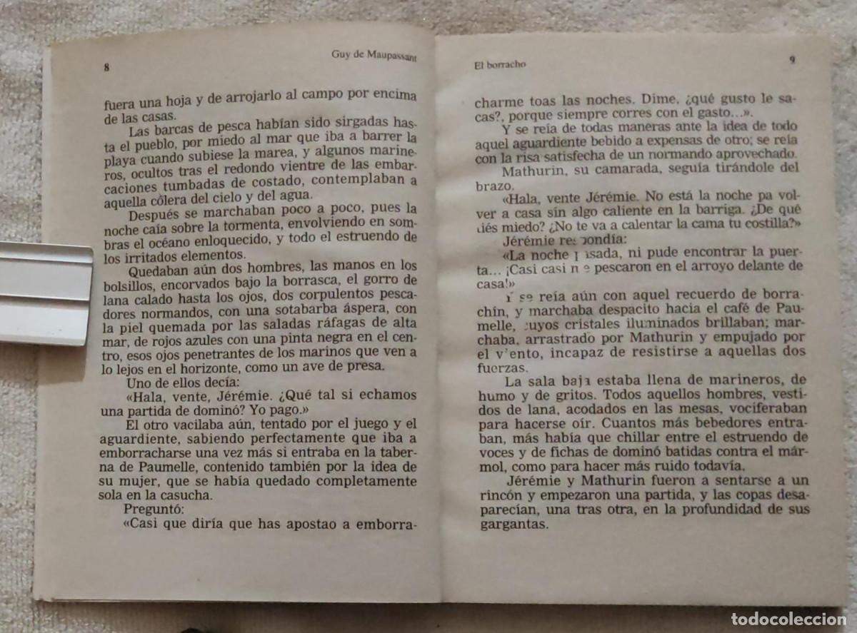 Libros de segunda mano: EL BORRACHO. - Foto 4