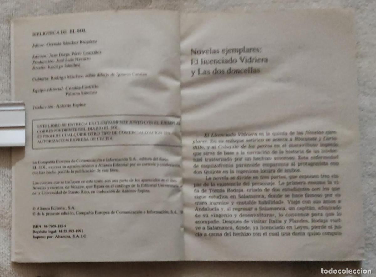 Libros de segunda mano: EL LICENCIADO VIDRIERA. - Foto 3