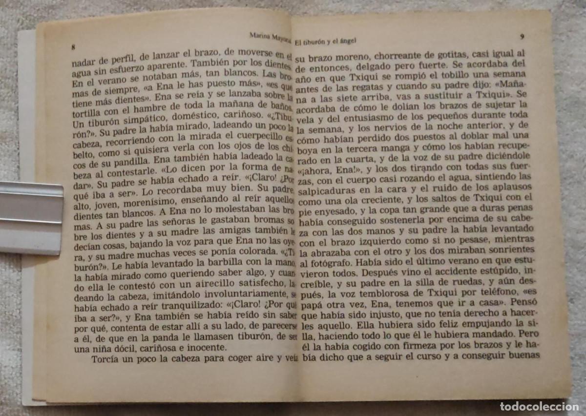 Libros de segunda mano: EL TIBUR&Oacute;N Y EL &Aacute;NGEL. - Foto 4