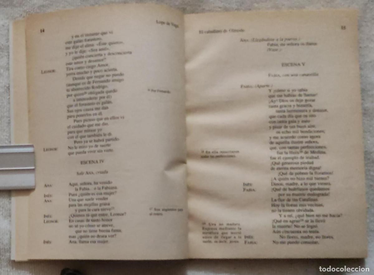 Libros de segunda mano: EL CABALLERO DE OLMEDO. - Foto 4