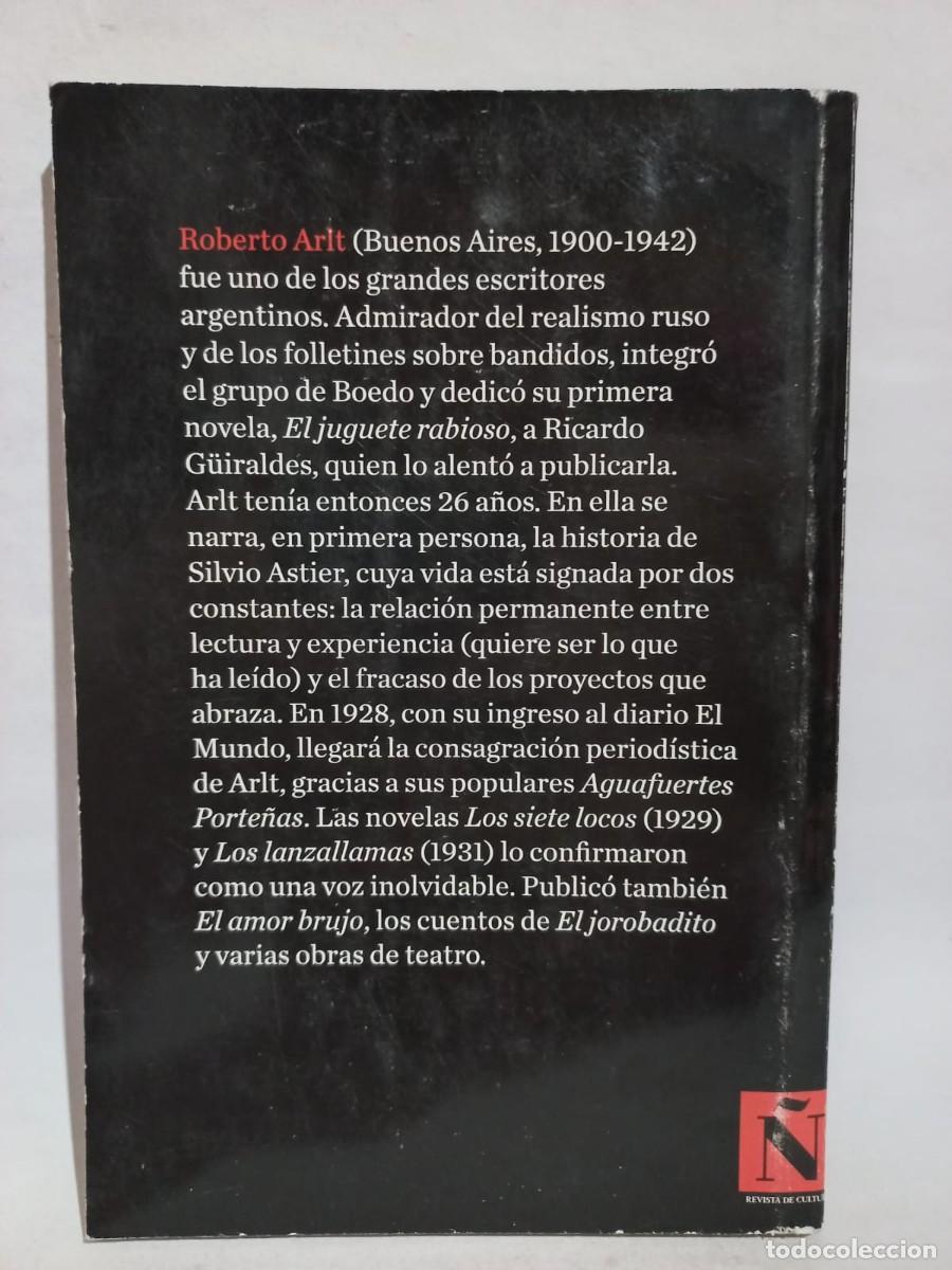 Libros de segunda mano: Arlt - El Juguete Rabioso - 2014 - Foto 3