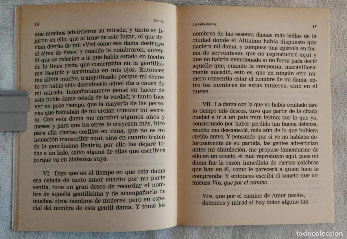 Libros de segunda mano: LA VIDA NUEVA. - Foto 5