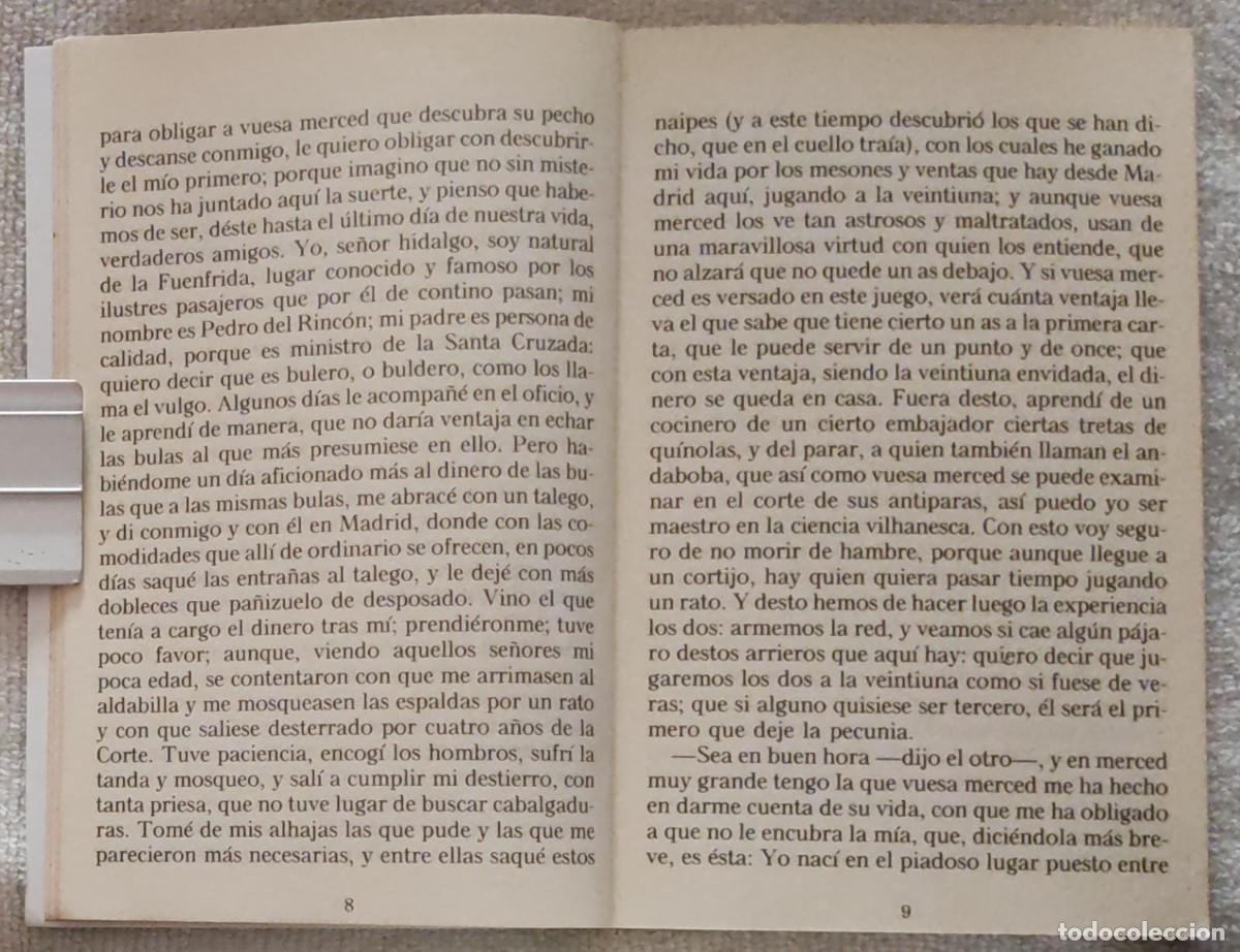 Libros de segunda mano: RINCONETE Y CORTADILLO. - Foto 4