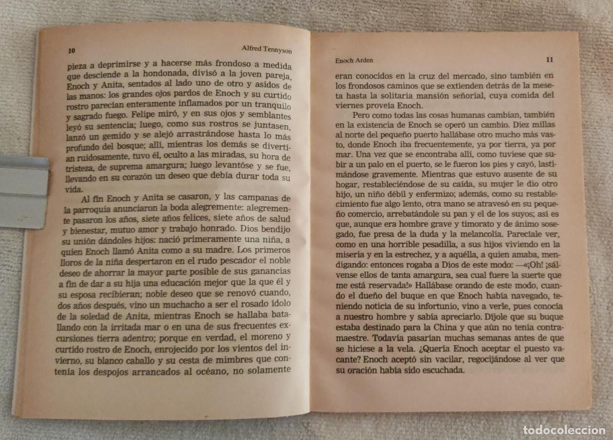 Libros de segunda mano: ENOCH ARDEN. - Foto 4