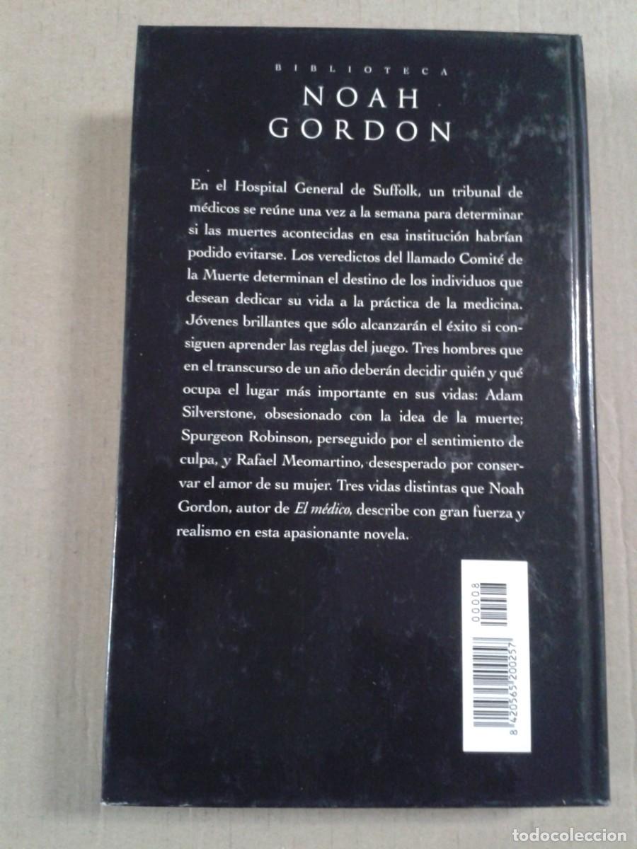 Libros de segunda mano: EL COMIT&Eacute; DE LA MUERTE. NOAH GORDON. - Foto 2