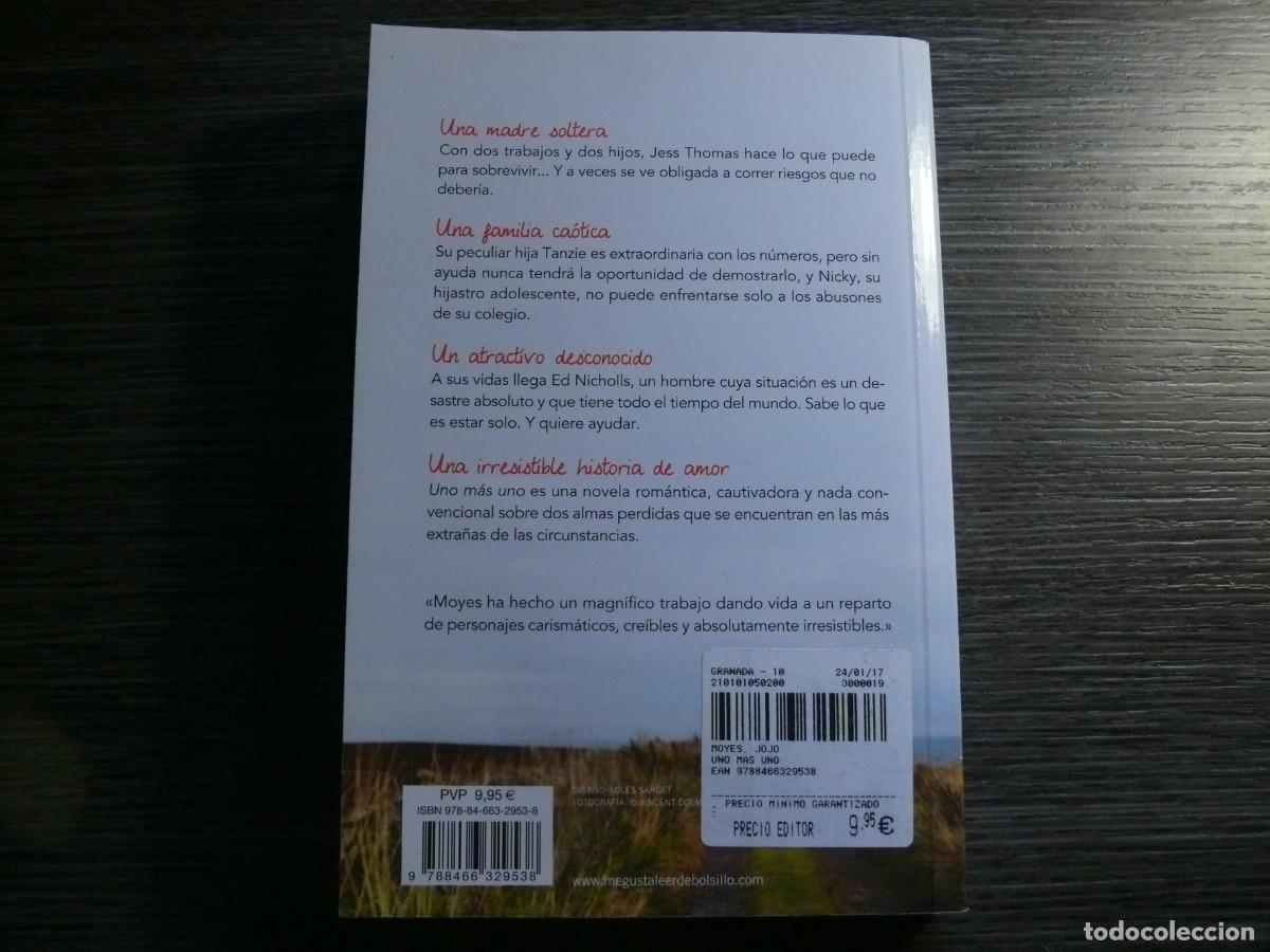 Libros de segunda mano: Uno m&aacute;s uno de Jojo Moyes - Foto 2
