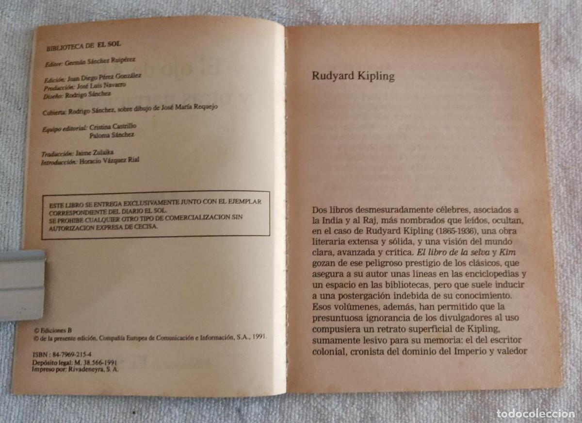 Libros de segunda mano: EL OJO DE ALA. - Foto 3