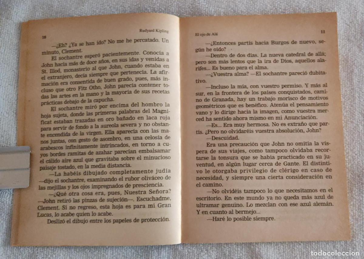 Libros de segunda mano: EL OJO DE ALA. - Foto 4