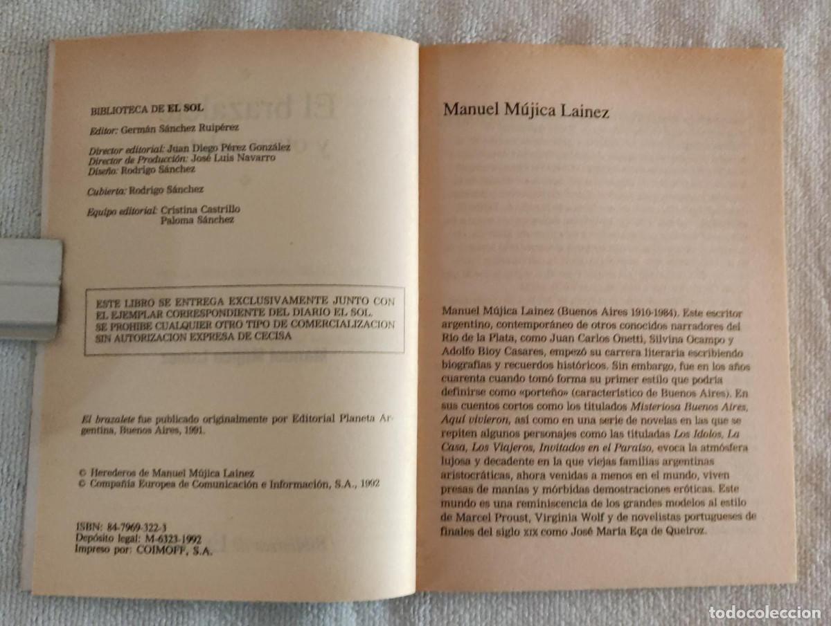 Libros de segunda mano: EL BRAZALETE. - Foto 3