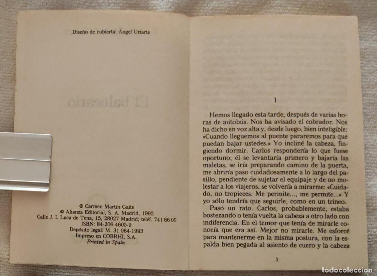 Libros de segunda mano: EL BALNEARIO. - Foto 3