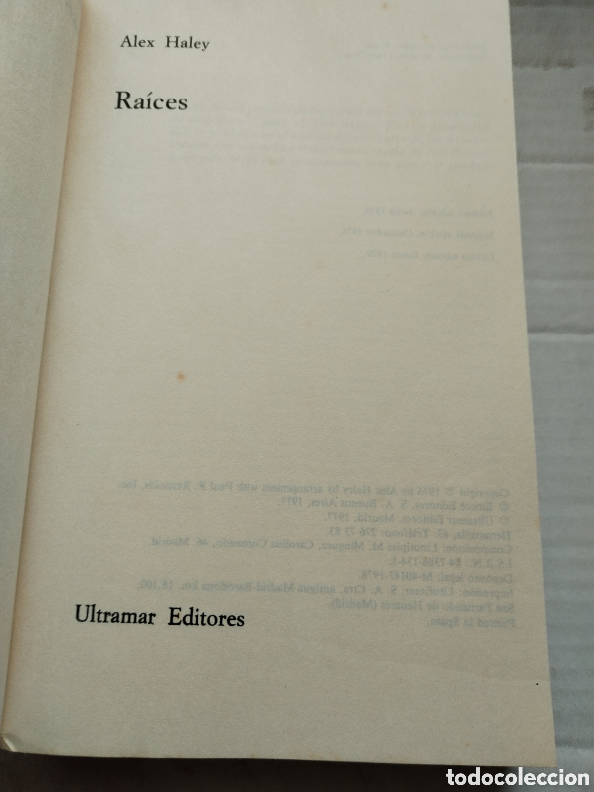 Libros de segunda mano: RAICES/ALEX HALEY - Foto 2