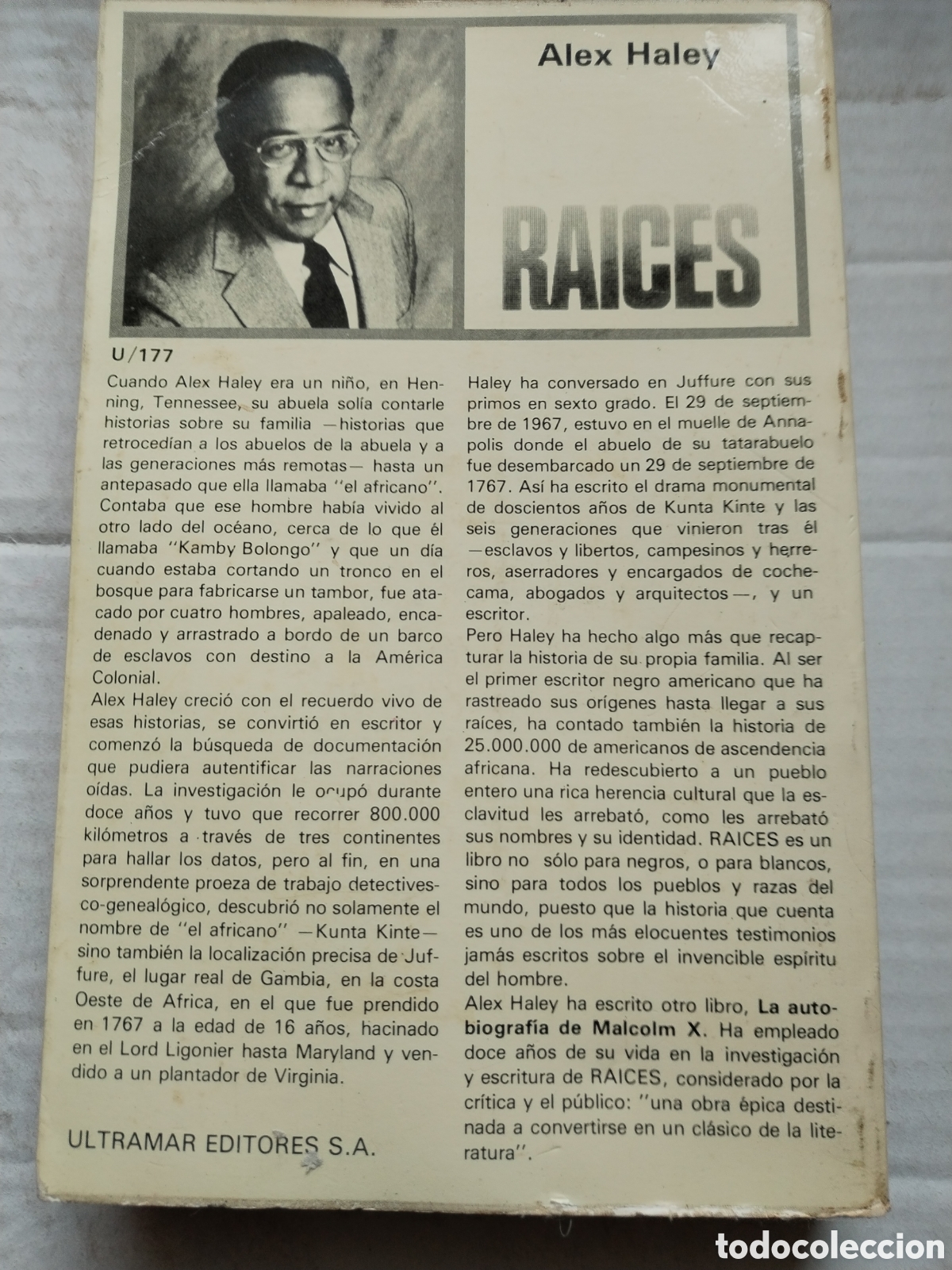 Libros de segunda mano: RAICES/ALEX HALEY - Foto 3
