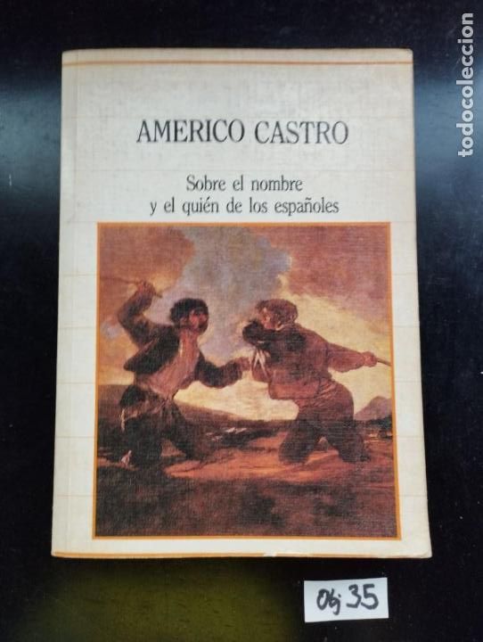 Libros de segunda mano: Am&eacute;rico Castro - Foto 1