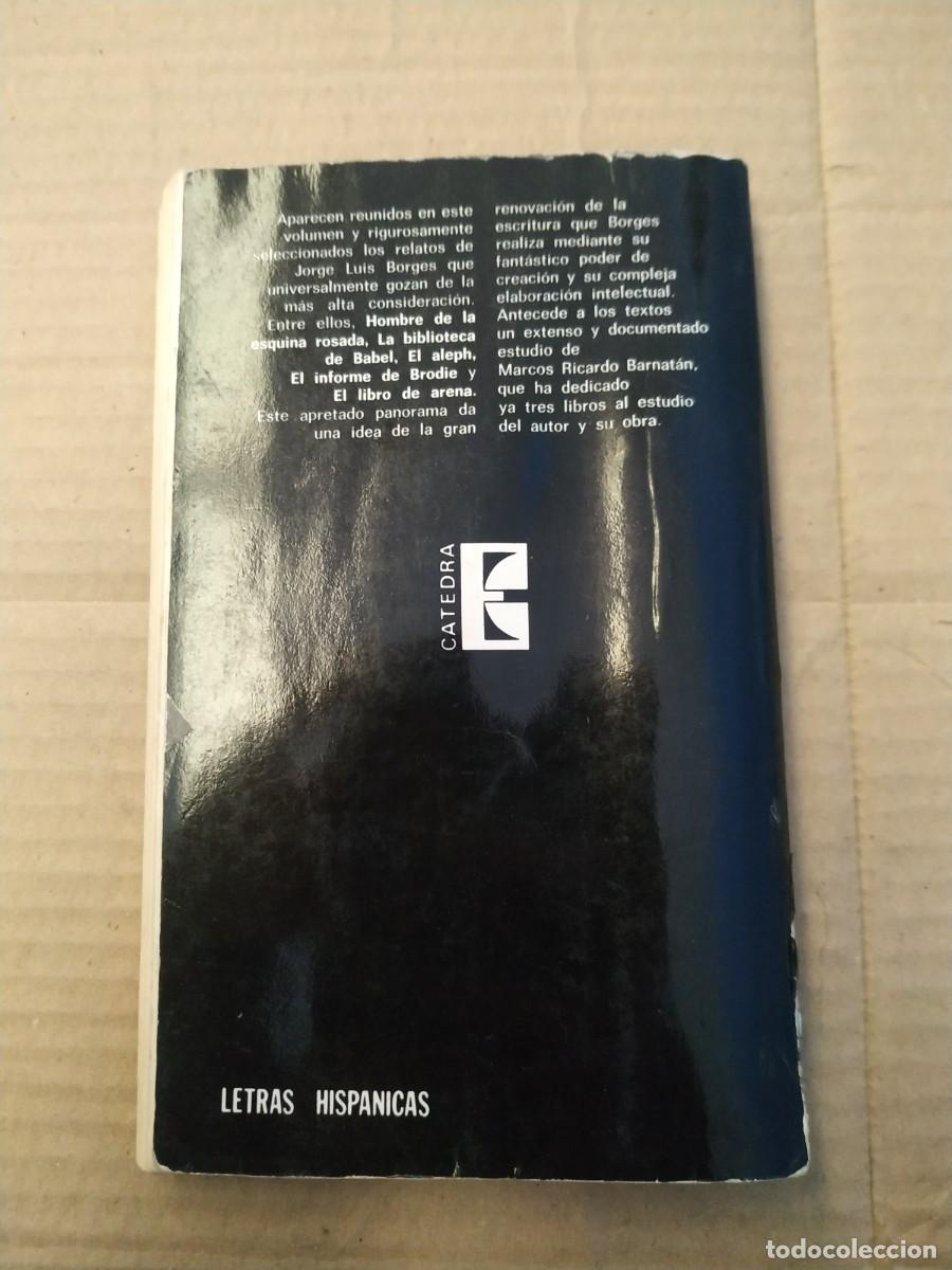Libros de segunda mano: Narraciones - Jorge Luis Borges. C&aacute;tedra - Foto 2