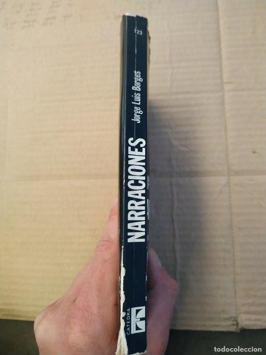 Libros de segunda mano: Narraciones - Jorge Luis Borges. C&aacute;tedra - Foto 3