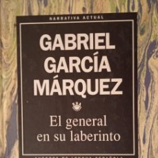 Libros de segunda mano: GABRIEL GARCÍA MÁRQUEZ: EL GENERAL EN SU LABERINTO. RBA AUTORES DE LENGUA ESPAÑOLA Nº 1. Lote 376400869