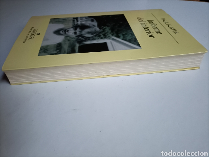 Libros de segunda mano: Informe del interior Paul Auster . Anagrama - Foto 4