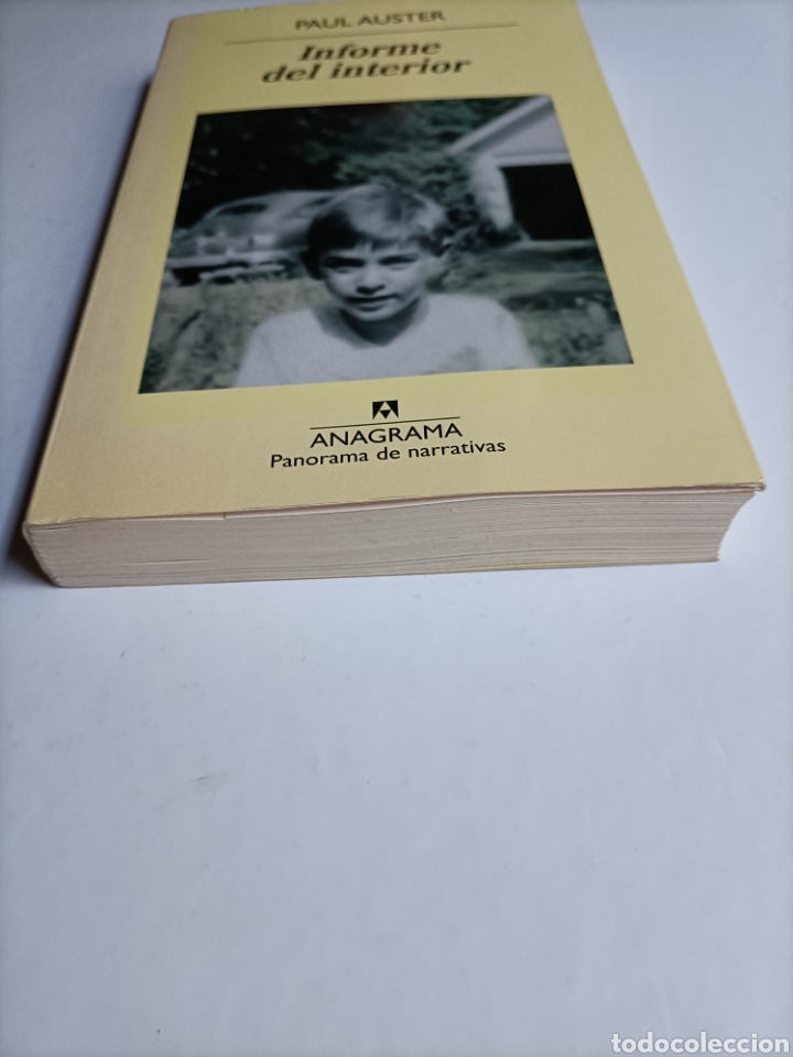 Libros de segunda mano: Informe del interior Paul Auster . Anagrama - Foto 5