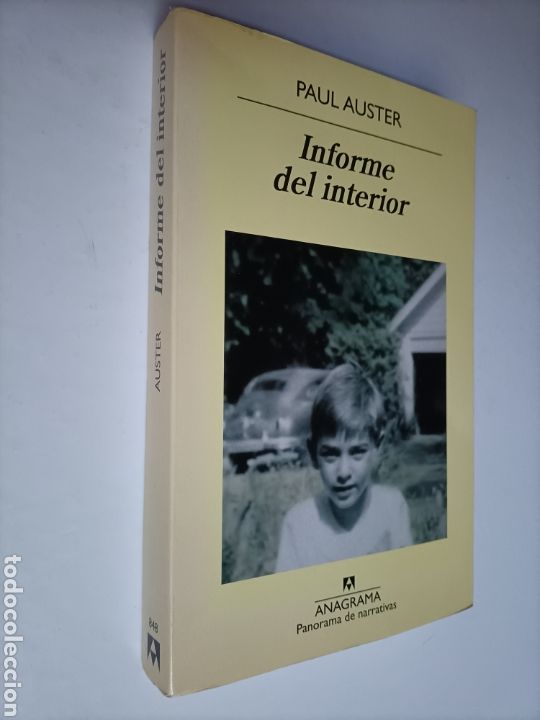 Libros de segunda mano: Informe del interior Paul Auster . Anagrama - Foto 1