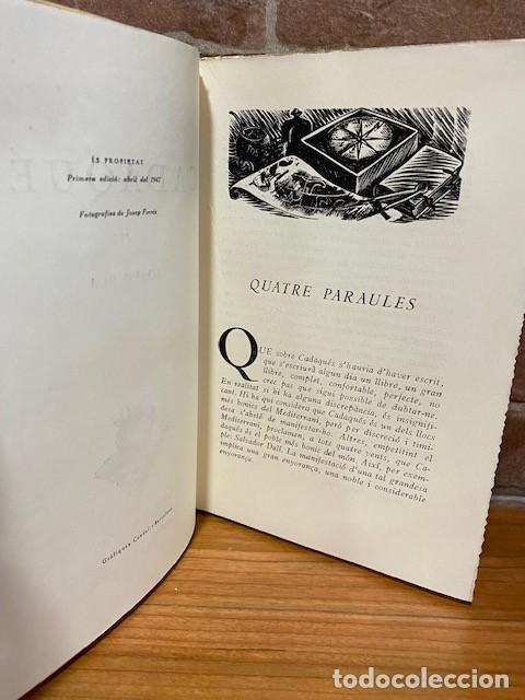 Libros de segunda mano: CADAQU&Eacute;S. JOSEP PLA. PRIMERA EDICI&Oacute;. - Foto 3