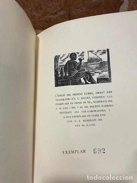 Libros de segunda mano: CADAQU&Eacute;S. JOSEP PLA. PRIMERA EDICI&Oacute;. - Foto 5