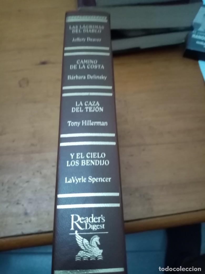 Second hand books: LAS LAGRIMAS DEL DIABLO. CAMINO DE LA COSTA. LA CAZA DEL TEJON. Y EL CIELO LOS BENDUO. C24L