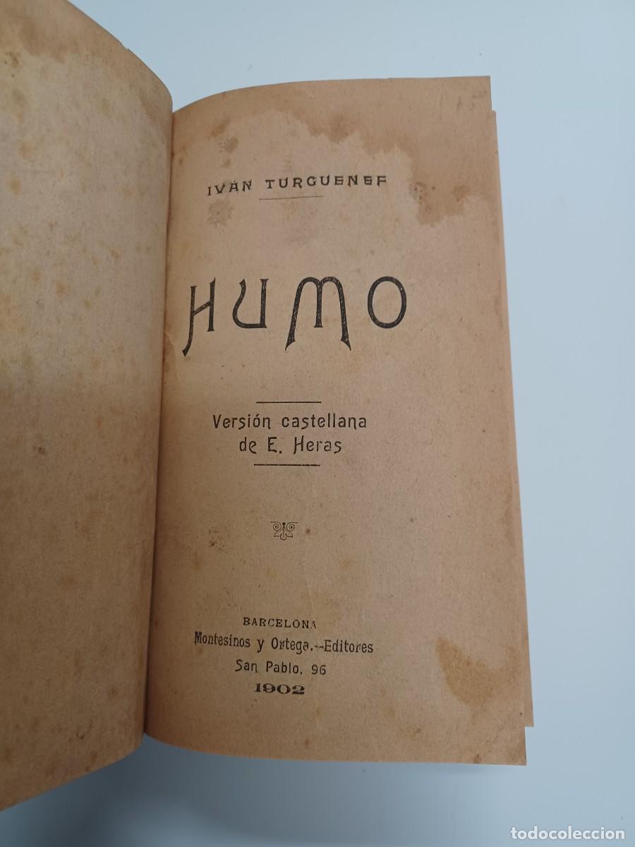 Libros de segunda mano: TURGUENEF, IVAN. HUMO - Foto 5