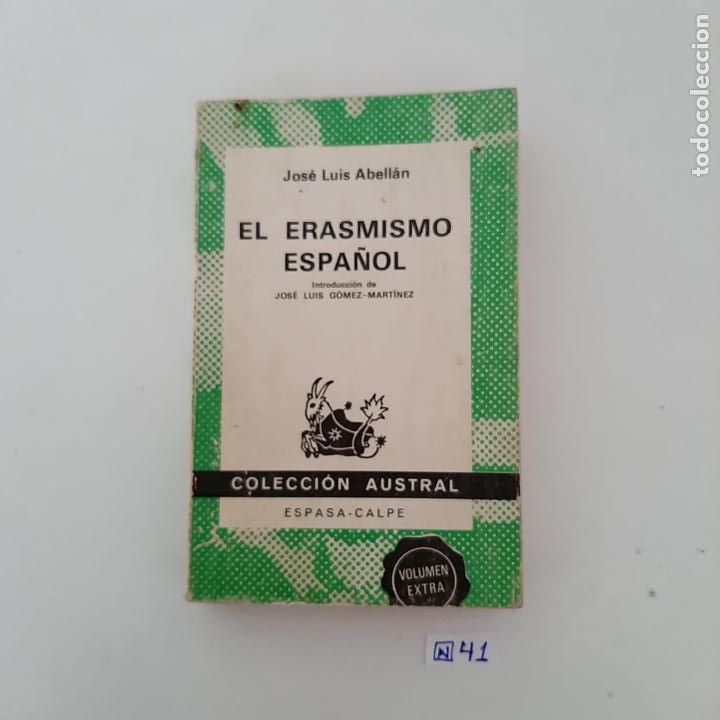 Libros de segunda mano: El Erasmismo espa&ntilde;ol - Foto 1