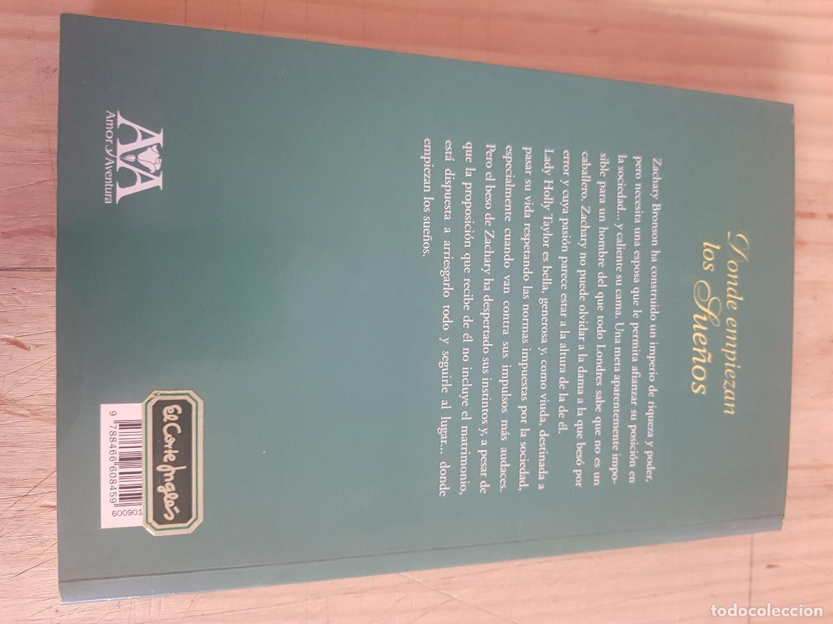 Libros de segunda mano: Donde empiezan los sue&ntilde;os - Lisa Kleypas - Foto 3