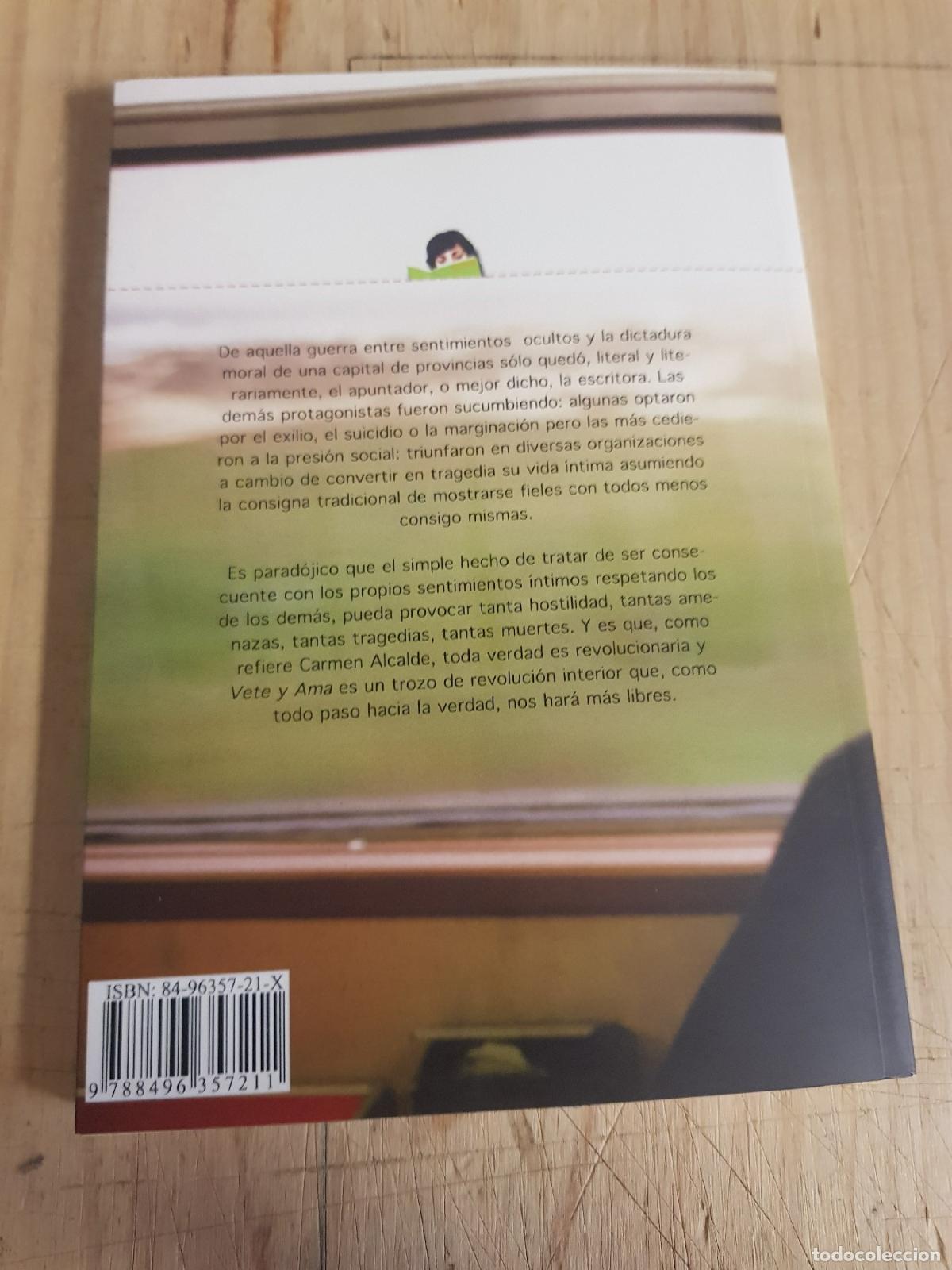 Libros de segunda mano: Vete y ama - Carmen Alcalde - Foto 3