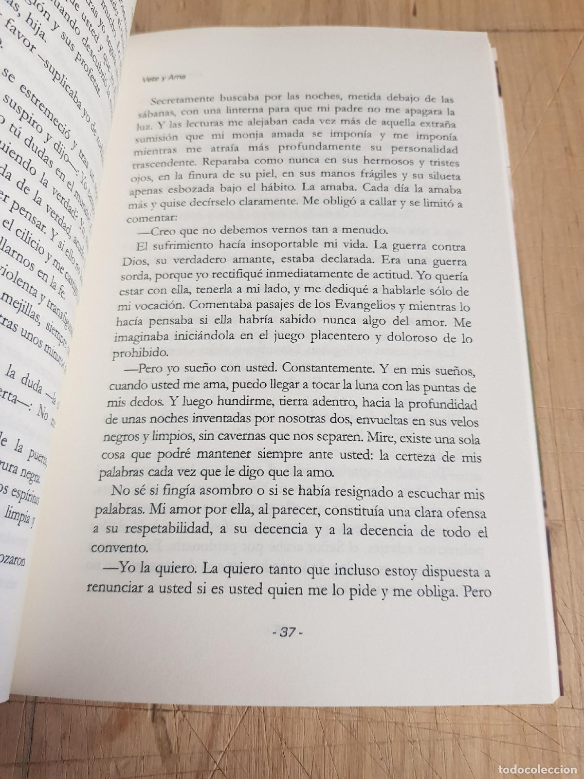 Libros de segunda mano: Vete y ama - Carmen Alcalde - Foto 4