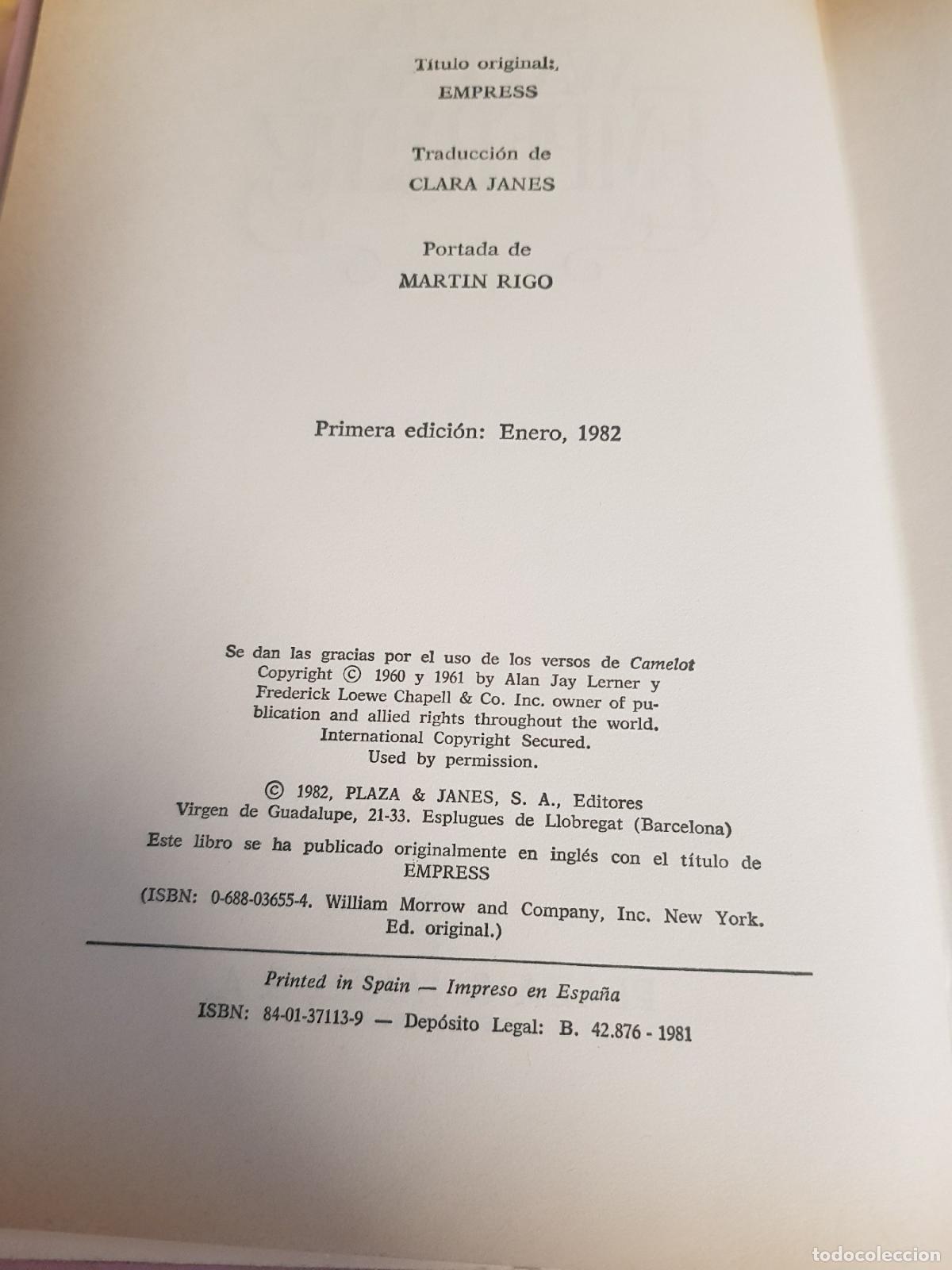 Libros de segunda mano: Emperatriz - Sylvia Wallace - Foto 6