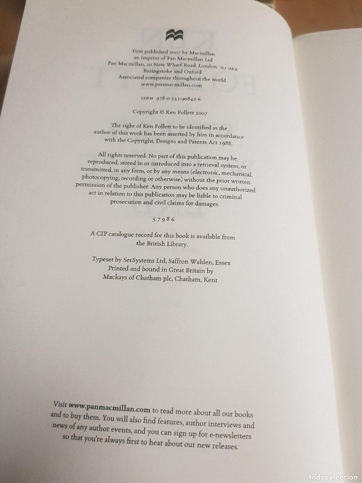 Libros de segunda mano: World without end - Ken Follet - Foto 3