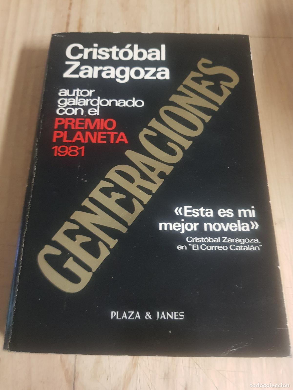 Libros de segunda mano: Generaciones - Crist&oacute;bal Zaragoza - Foto 1