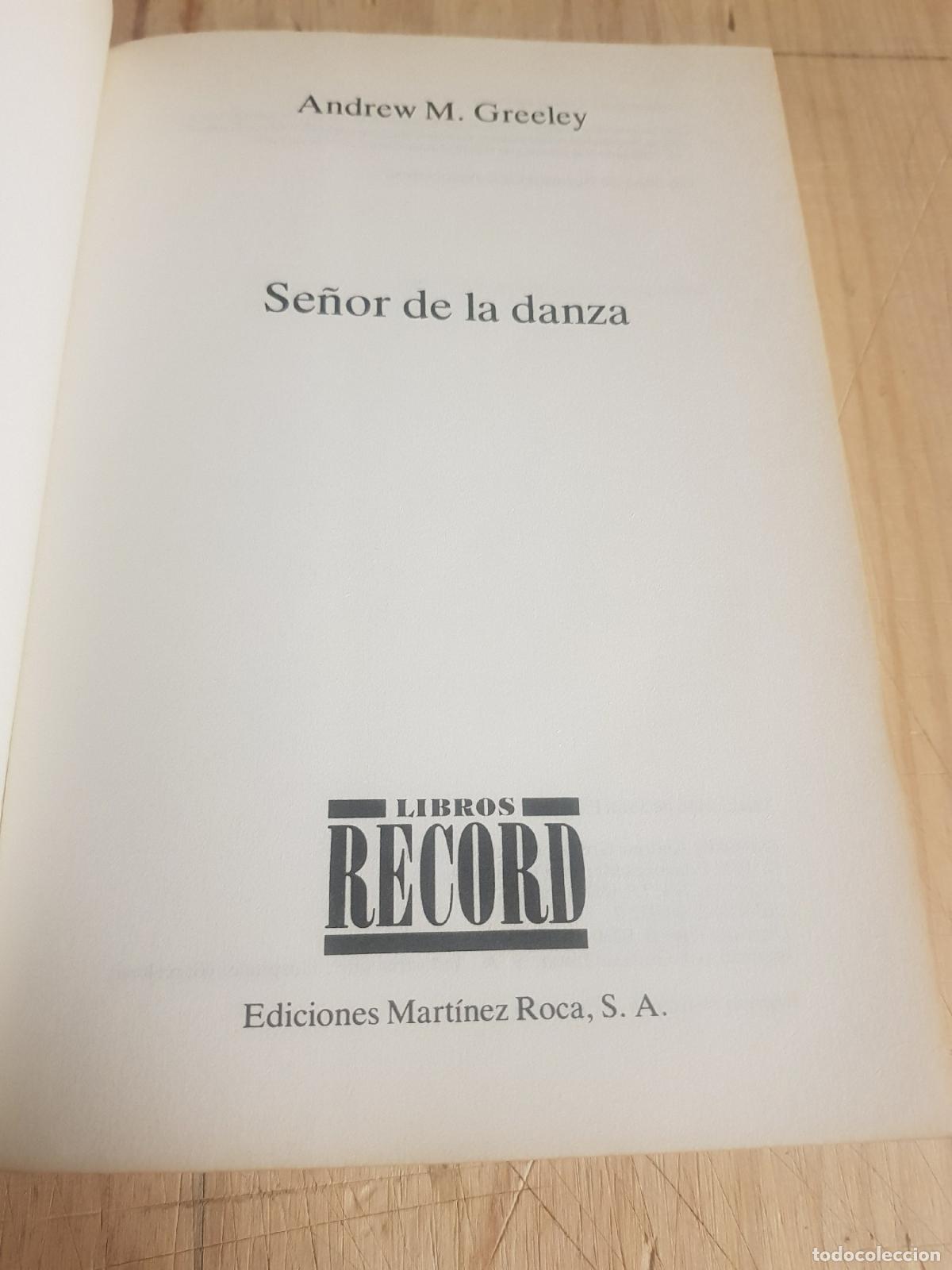 Libros de segunda mano: Se&ntilde;or de la danza - Andrew M. Greeley - Foto 5