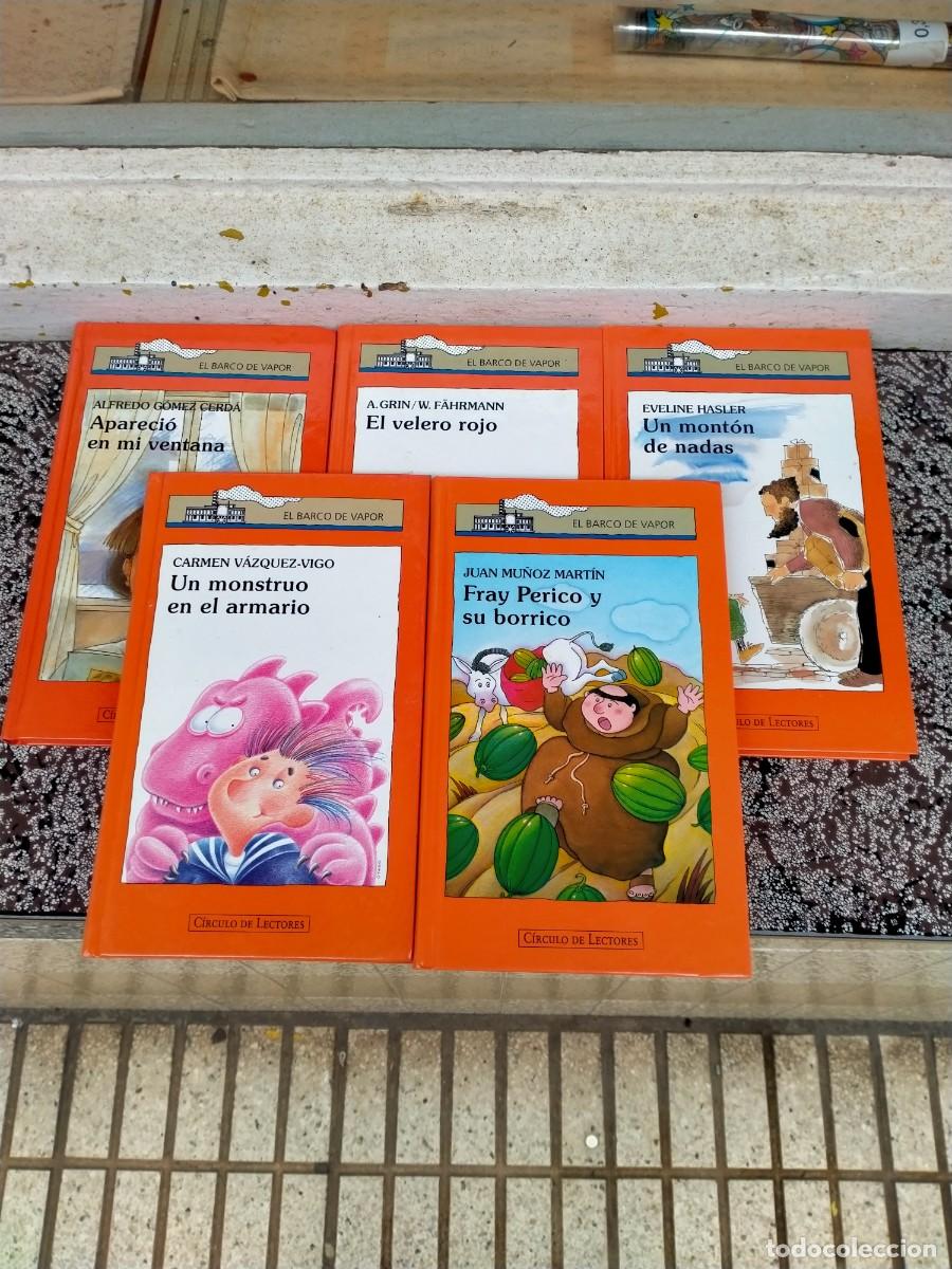 Libros de segunda mano: CINCO LIBROS EL BARCO DE VAPOR - Foto 1