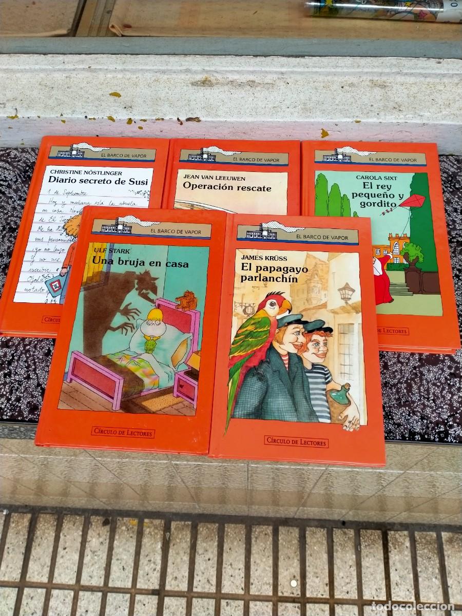 Libros de segunda mano: CINCO LIBROS EL BARCO DE VAPOR - Foto 1