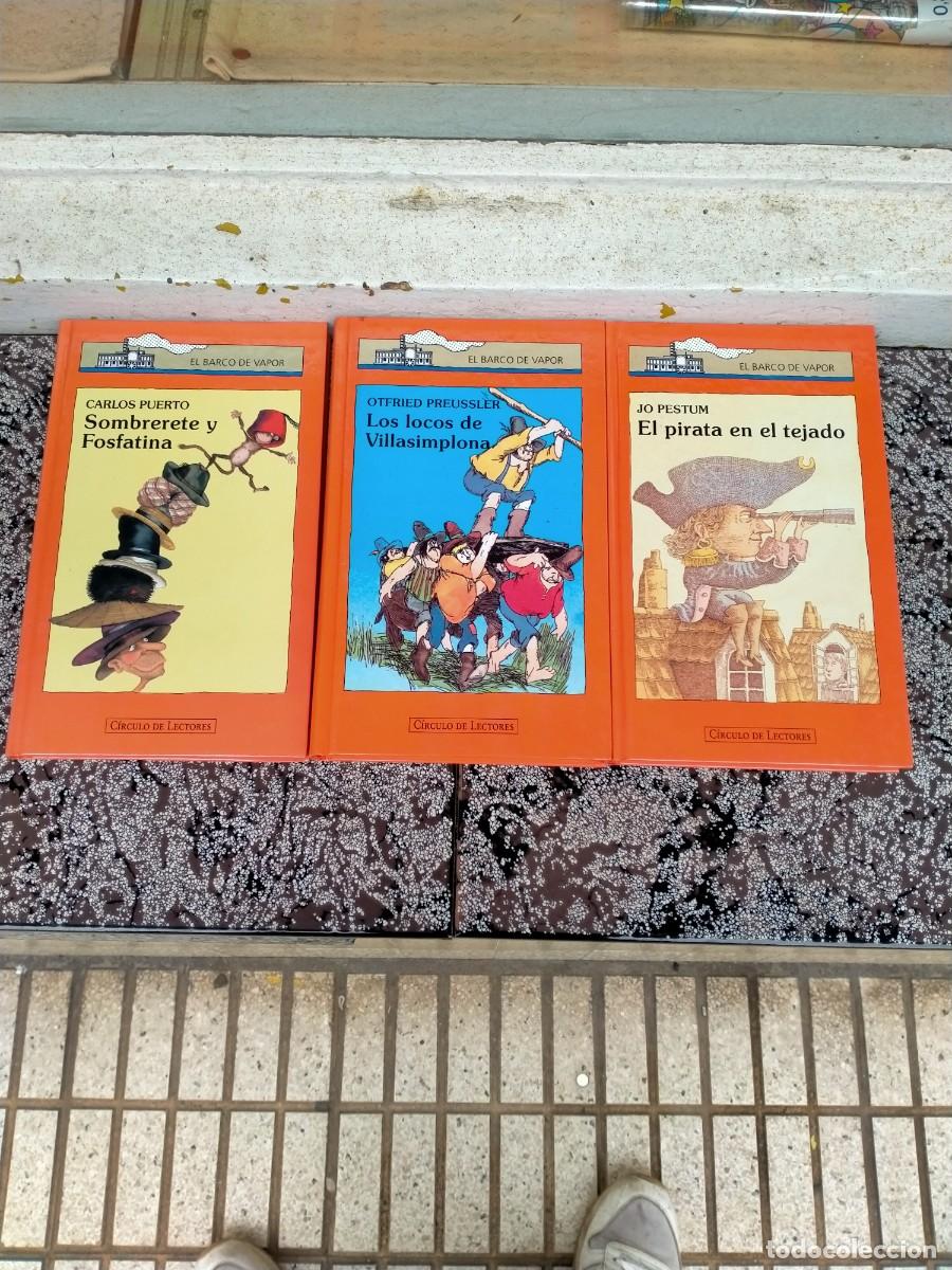 Libros de segunda mano: TRES LIBROS EL BARCO DE VAPOR - Foto 1
