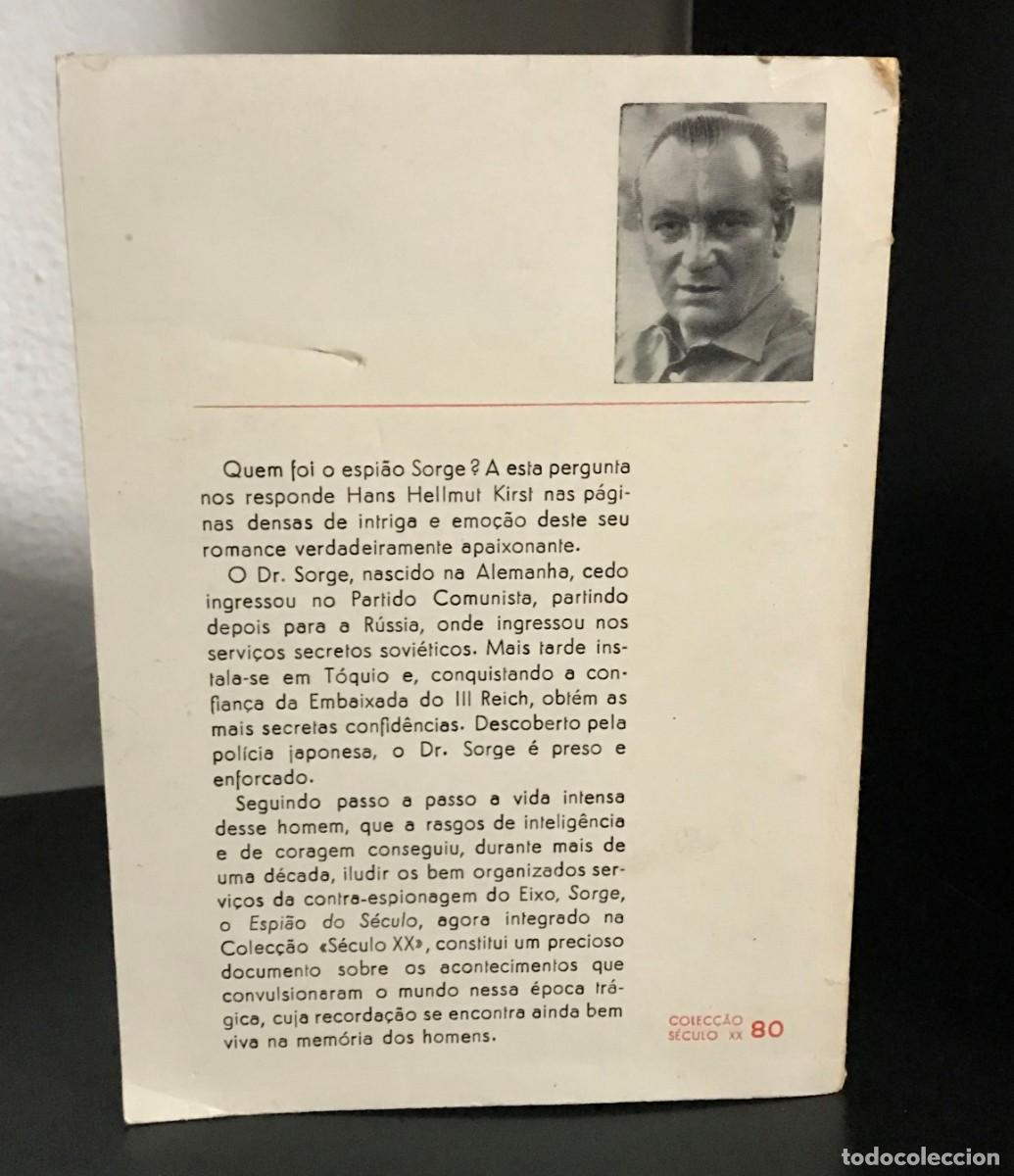 Libros de segunda mano: Sorge, o espi&atilde;o do s&eacute;culo de Hans Hellmut Kirst - Foto 2