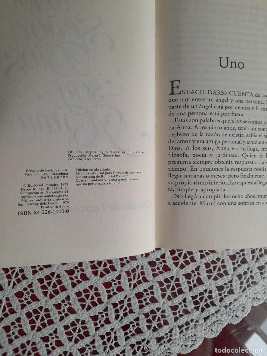Libros de segunda mano: Se&ntilde;or Dios soy Anna 1979 - Foto 2