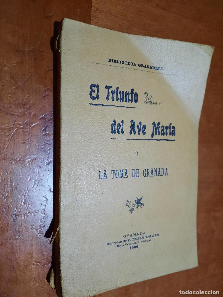 Second hand books: EL TRIUNFO DEL AVE MAR&Iacute;A. UN INGENIO DE LA CORTE. R&Uacute;STICA. LOMO TOCADO. DIFICIL