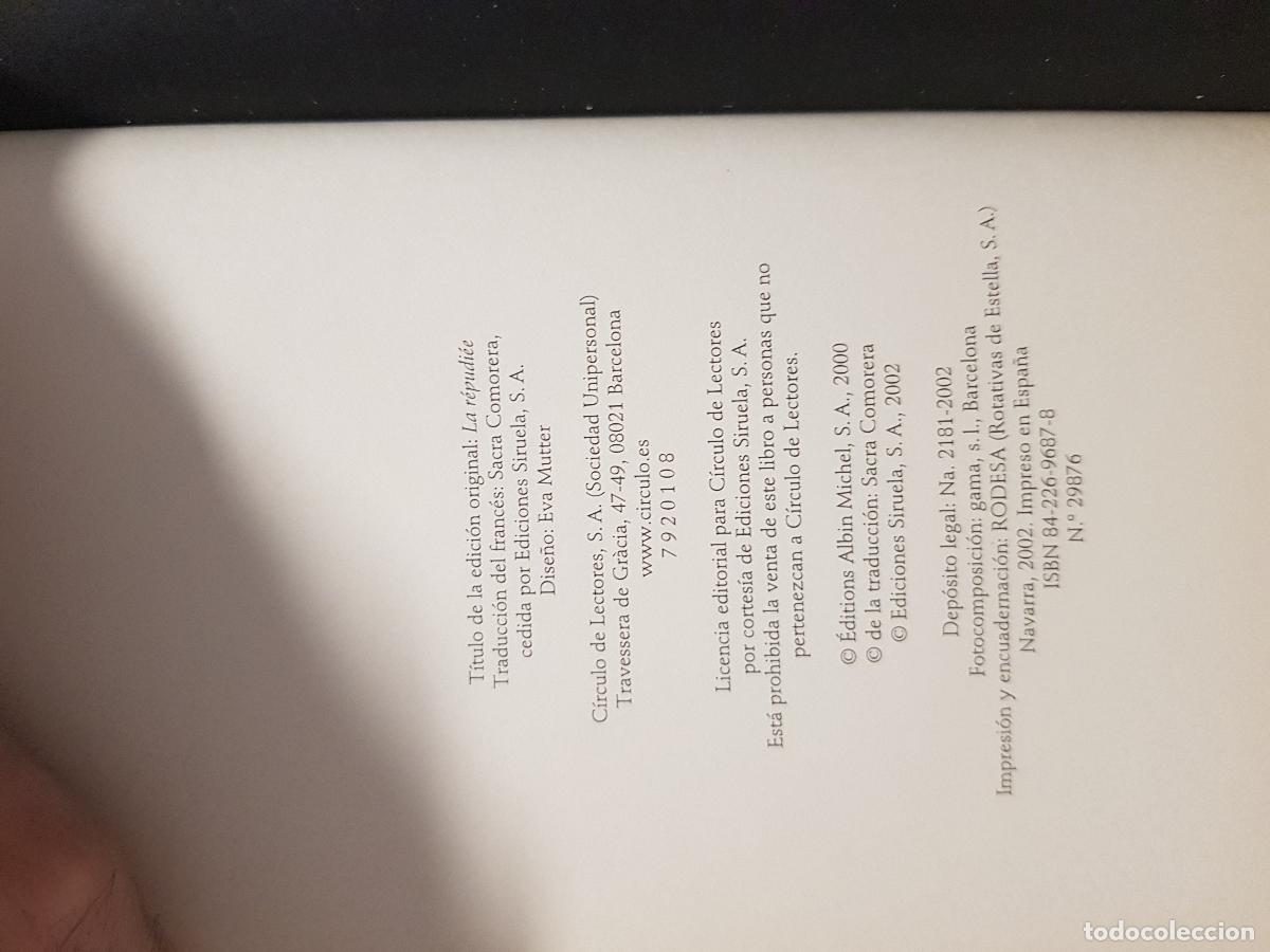 Libros de segunda mano: La repudiada - Eliette Ab&eacute;cassis - Foto 3