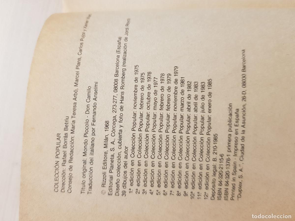 Libros de segunda mano: Don Camilo - Giovanni Guareschi - Foto 5