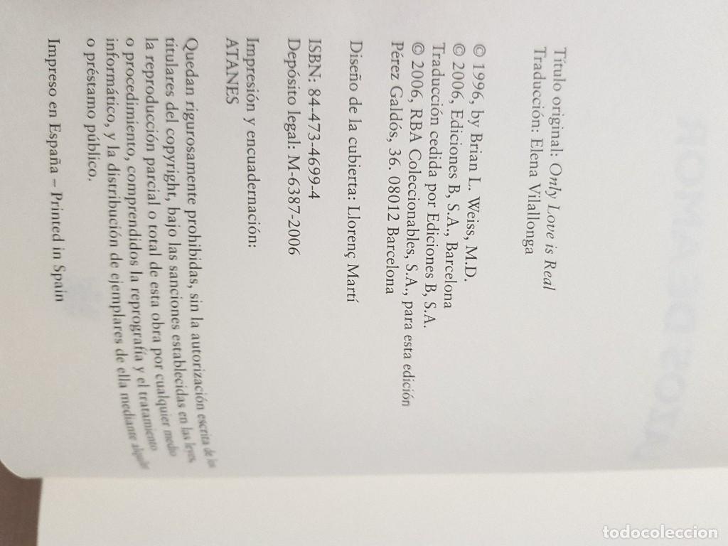 Libros de segunda mano: Lazos de amor - Brian Weiss - Foto 2