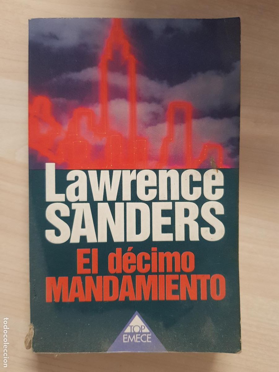 Libros de segunda mano: El d&eacute;cimo mandamiento - Lawrence Sanders - Foto 1