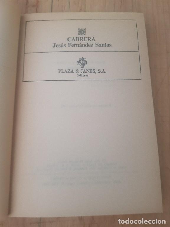 Libros de segunda mano: Cabrera - Jes&uacute;s Fern&aacute;ndez Santos - Foto 2