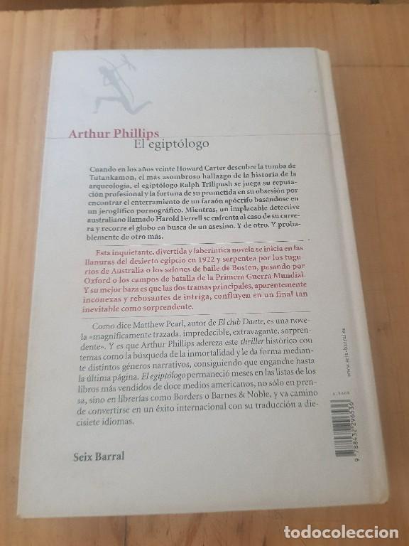 Libros de segunda mano: El egipt&oacute;logo - Arthur Phillips - Foto 2